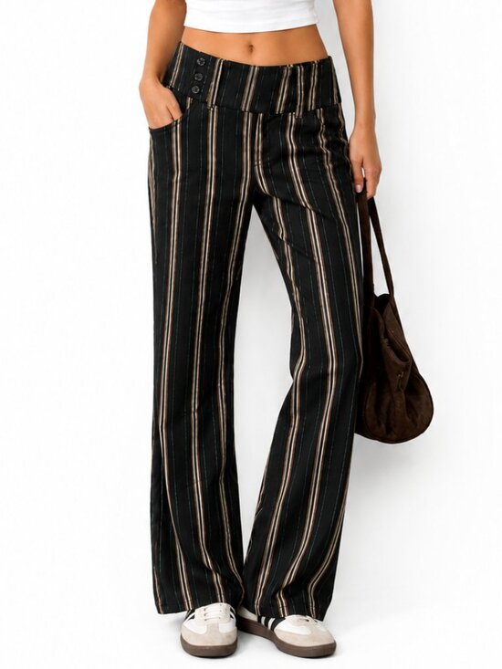 Urban Outfitters Pants - URBAN OUTFITTERS Marcella Striped Flare Pant NWT